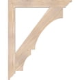 thumbnail image 3 of Ekena Millwork 3 1/2"W x 32"D x 40"H Balboa Traditional Smooth Bracket, Douglas Fir, 3 of 4