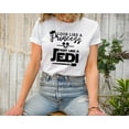thumbnail image 3 of Moonlight Apparel Princess Jedi Graphic T-Shirt for Women Look Like a Princess Fight Like a Jedi Tee Cute Star-Inspired Funny Shirt–Soft Cotton Crewneck Casual Gift for Sci-Fi Fans, 3 of 5