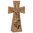 thumbnail image 1 of Croix de Table en Résine Pierre Étapes de la Résurrection du Christ 8 x 6, 1 of 6