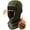 Armygreen, variant on 1 Pack Balaclava Face Ski Mask with Movable Deisgn for Men Women-Fleece Winter Face Covering for Cold Weather Skiing Outdoor Work(Black)