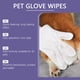 thumbnail image 4 of pet gloves, cleaning wipes, soft and convenient to use, odor free, cat and dog hair, skin hygiene care, 4 of 5