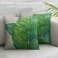 thumbnail image 3 of Pillows Nature Watercolor Painting Fruit Berries Green Leaves Throw Pillow Cover Decorative Pillow Case Square Cushion Accent Home, 3 of 5
