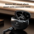 thumbnail image 4 of Auriculares negros Lenovo Thinkplus LP11，Sonido HiFi - Inalámbrico real，Calidad de sonido agradable Lenovo Negro, 4 of 7