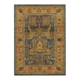 thumbnail image 3 of Unique Loom Sahand Collection Area Rug - Marwan (8' x 11' Rectangle Navy Blue/Light Blue), 3 of 11