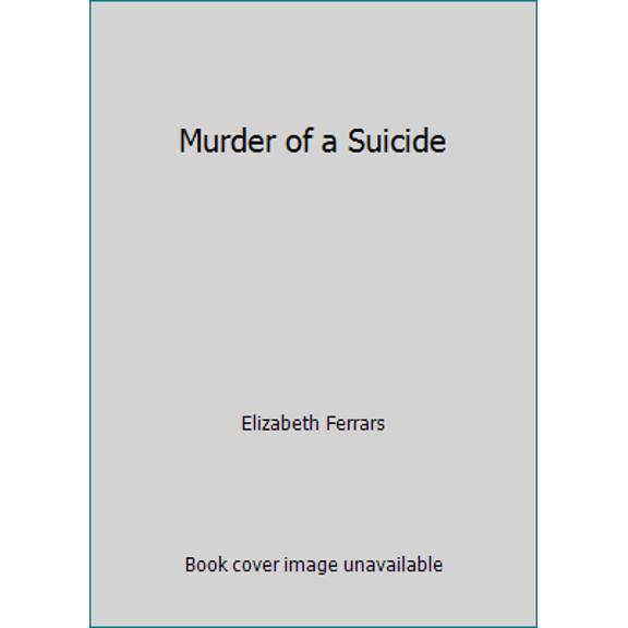 Pre-Owned Murder of a Suicide (Paperback) 0340624531 9780340624531