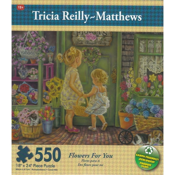Flowers For You 550 Piece Puzzle