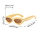 thumbnail image 3 of Xihbxyly Gafas de Sol Ovaladas con Bloques de Color, Diseño Elegante, Materiales de Alta Calidad, Protección Uv, Ajuste Cómodo, Estilo Moderno, para Hombre y Mujer, para Uso Diario., 3 of 7
