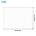 thumbnail image 2 of Uxcell Window Screen Mesh, 51" x 63" DIY Fiberglass Netting Mesh White Frame with Hook and Loop Adhesive Edging, 2 of 6