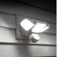 thumbnail image 2 of Mr Beams Wired Pro 3-Head Outdoor Motion Sensing LED Security Light, 3900 Lumens, White, 1-Pack, 2 of 5