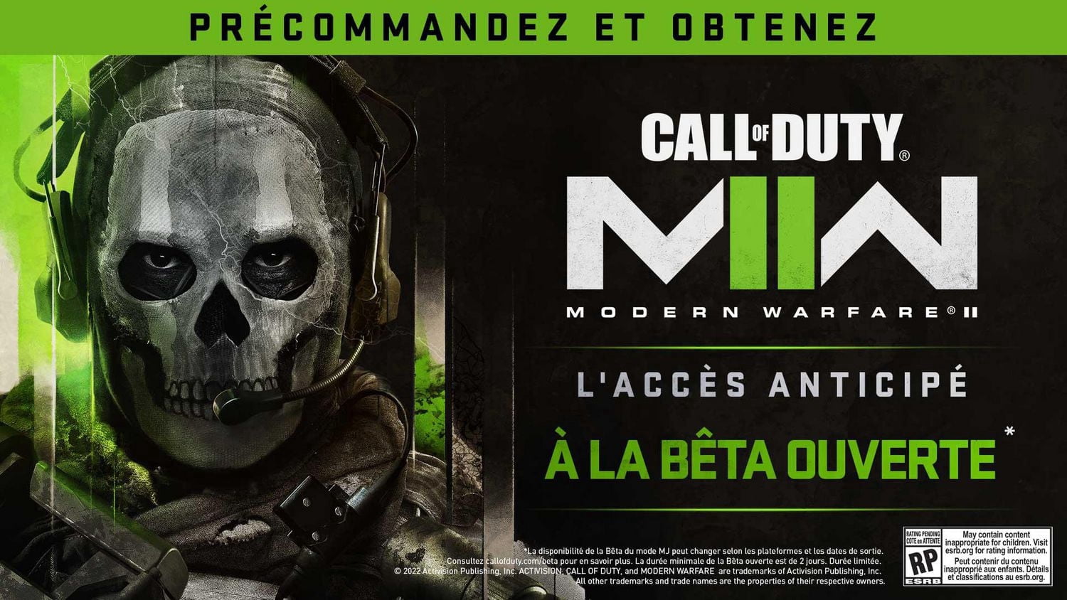 Jeu vidéo Call of Duty®: Modern Warfare® II - Édition Cross-gen pour (Xbox)