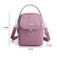 thumbnail image 3 of Dengmore Daily Casual Crossbody Bag Multi Compartment Mobile Phone Bag Women Waterproof Messenger Bag Casual Oxford Cloth Women's Bag Shoulder, 3 of 3