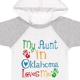 thumbnail image 4 of Inktastic My Aunt in Oklahoma Loves Me Boys or Girls Baby Bodysuit, 4 of 5
