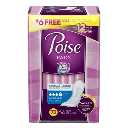 poise incontinence absorbency