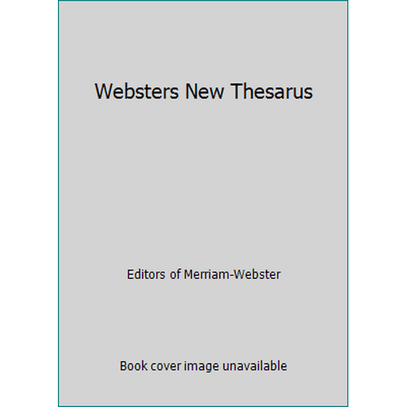 Pre-Owned Websters New Thesarus (Paperback) 1590270827 9781590270820