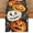 Black, variant on Smile Jack O Lantern Pumpkin Ghost Spider Halloween Table Runner Black 13 x 72 Inch