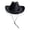 Black, variant on Giaone Rhinestones Wedding Hat With Lace Detailing Bride Ceremony Photo Shoot
