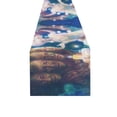 thumbnail image 1 of BSDHOME Spiritual Sacred Tree Of Four Faces Cotton Linen Table Runner 16x72 Inches, 1 of 4