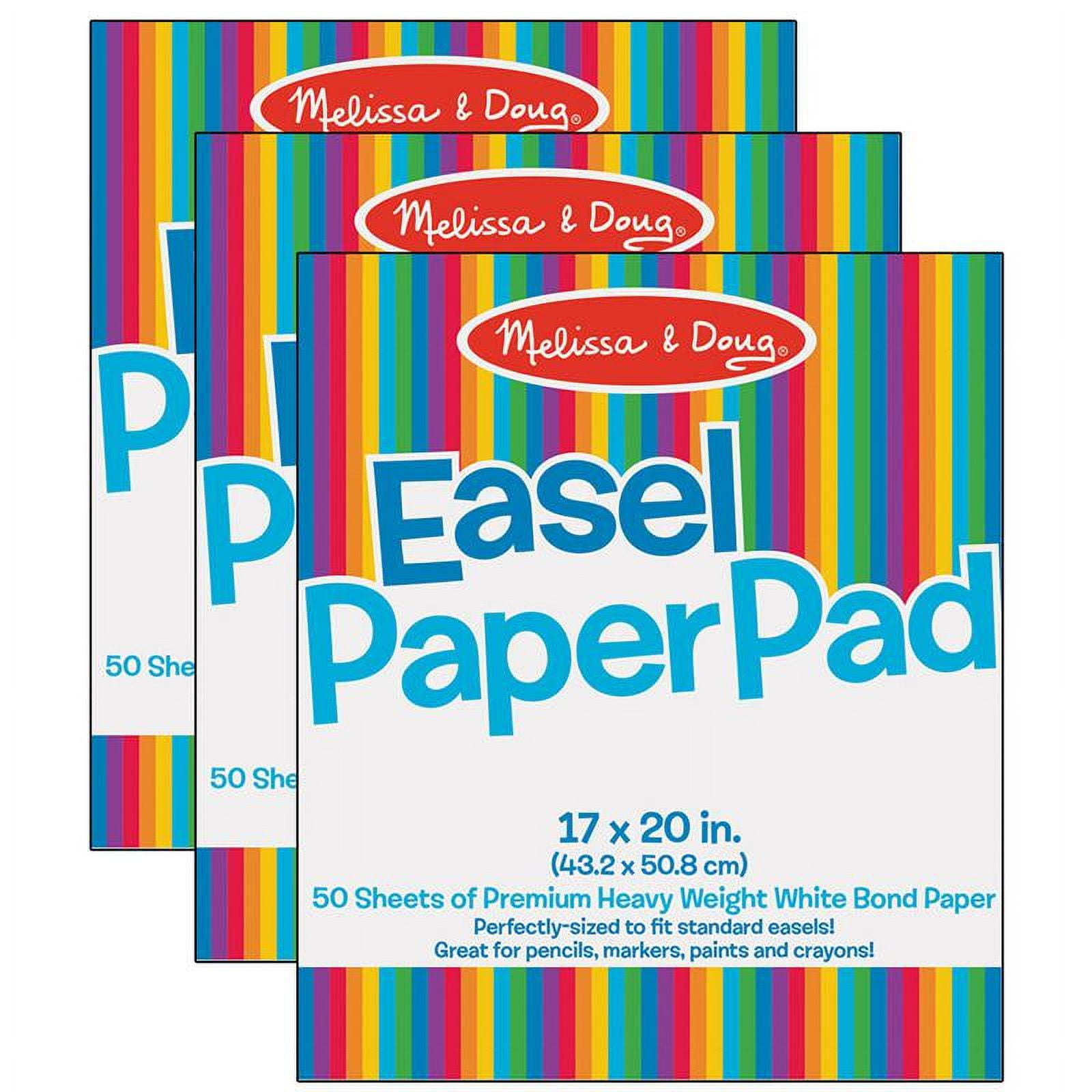 Melissa & Doug Easel Pad (17 x 20 inches) - 50 Sheets, 2-Pack