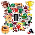 thumbnail image 6 of 35pcs-50pcs Sports Stickers Football Kids Stickers  Helmet Stationery Stickers for Laptops Suitcase Fridge, 6 of 9