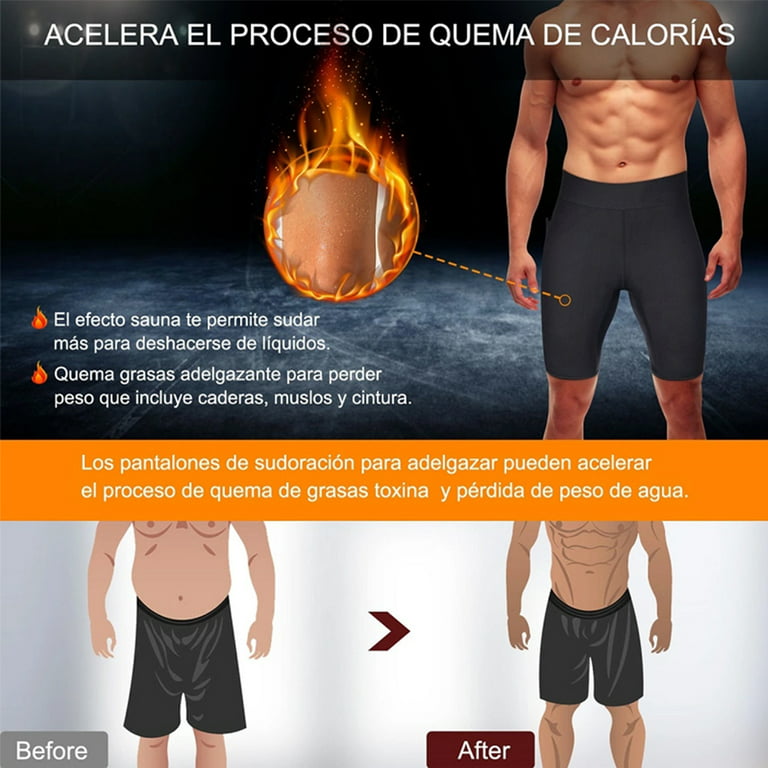 Fitness Sauna Sweat Pants Body Shaper Weight Loss Slimming Shorts