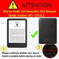 thumbnail image 6 of PU Leather Auto Wake/Sleep Screen Protector C2V2L3 Smart Cover Folio Case With Handle COFFEE, 6 of 8