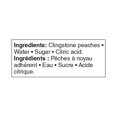 thumbnail image 3 of Great Value Peach Halves in Light Syrup, 3 of 4