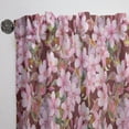 thumbnail image 3 of Designart 'Blossom Pink LII' Traditional Curtain Panel, 3 of 5