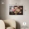 thumbnail image 5 of Vintage Vase and Classical Flowers High-Gloss Frameless Acrylic Glass Wall Art by Art Remedy, Ready to Hang, 24 x 16, 5 of 7