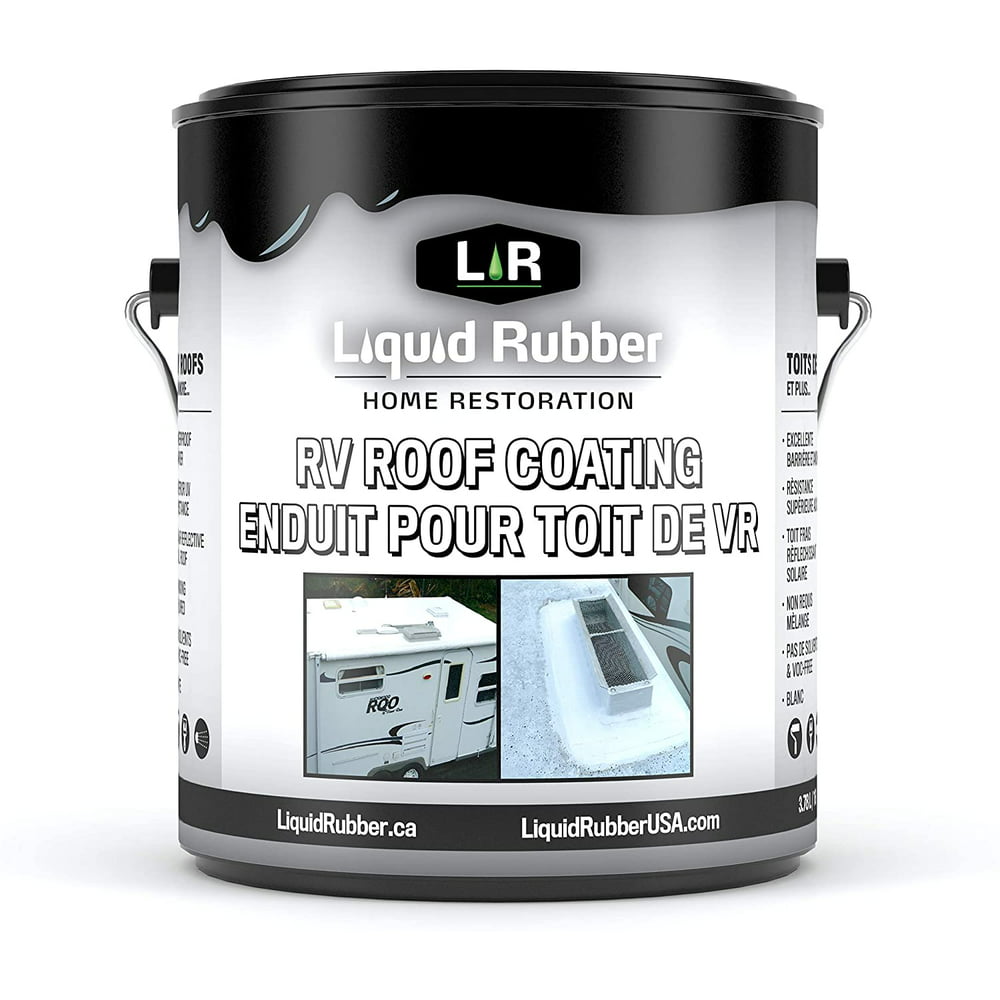 Liquid Rubber Rv Roof Coating Solar Reflective Sealant