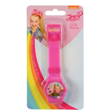 JoJo Siwa LCD Kids Watch (Pink) - Walmart.com