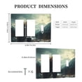 thumbnail image 3 of Bear Switch Cover Decorative Wall Plate 3-Gang 2-Decor 1-Toggle Standard Size, 3 of 5