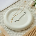 thumbnail image 5 of Mainstays By Becky G. & Alejandra 8" Ceramic Decorative Bubble Tray, White, 5 of 9