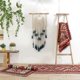 thumbnail image 2 of Tapisserie Tisse - tisss la main Boho Chic Wall Art Bohemian pour le salon, dcoration pour la maison (45*84cm), 2 of 5
