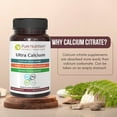 thumbnail image 7 of Pure Nutrition Ultra Calcium Citrate 1250 mg, 90 Count. Bone Health Supplement with Calcium Citrate Malate, Vitamin D, Magnesium and Zinc. Non-GMO | Gluten-Free, 7 of 7