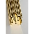 thumbnail image 4 of Bethel International LED Wall Sconce Gold Stainless Steel, 4 of 4