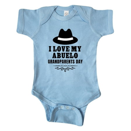 

Inktastic Grandparents Day I Love My Abuelo Gift Baby Boy or Baby Girl Bodysuit