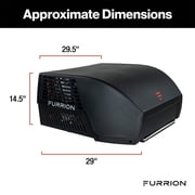 Furrion 2024039631 Chill Cube 18K Roof Air Conditioner (R32) - Black