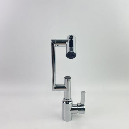 Vootenec Tap water faucets,Bathroom Faucet, Single Handle Bathroom Faucet with 4 Water Outlet Modes, Bathroom Faucet 1 Hole for Face Washing