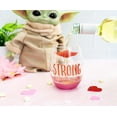 thumbnail image 3 of Star Wars: The Mandalorian The Child Teardrop Stemless Wine Glass | 20 Ounces, 3 of 7
