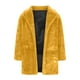 thumbnail image 5 of ICHUANYI Liquidación Chaqueta sintética para mujer Longitud media Suelta Pelusa Conejo suave ICHUANYI WER2023082200798, 5 of 7