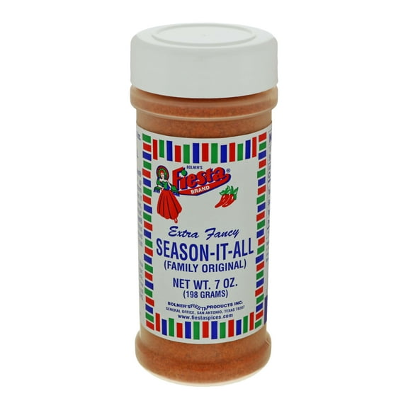 Pack Of 2 Bolner's Fiesta Season-It-All Family Original, 7 oz (Package May Vary)