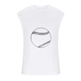 thumbnail image 4 of IROINNID Round Neckline Tank Tops For Men Sleeveless Sports Tank Tops Vest Pullover Graphic Print Tops, 4 of 5