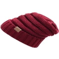 thumbnail image 1 of YOPTOP Bonnet d'Hiver Ample et Chaud pour Femmes, Tricoté, Taille Unique, 1 of 2