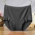 thumbnail image 2 of WZXFASHION Culotte Décontractée Femme Taille Haute Grande Taille Ample Confortable Haute Résilience Noir TTTG, 2 of 3