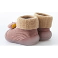 thumbnail image 4 of Icvfdpl Toddler Baby Boys Girls Socks Shoes First Walkers Cute Cartoon Thickened Warm Antislip Prewalker Sneaker Kids Floor Shoe-Socks, 4 of 6