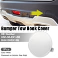 thumbnail image 2 of Unique Bargains Car Rear Right Bumper Towing Tow Eye Hook Cover Fit for Mazda 3 2014-2018 White, 2 of 6