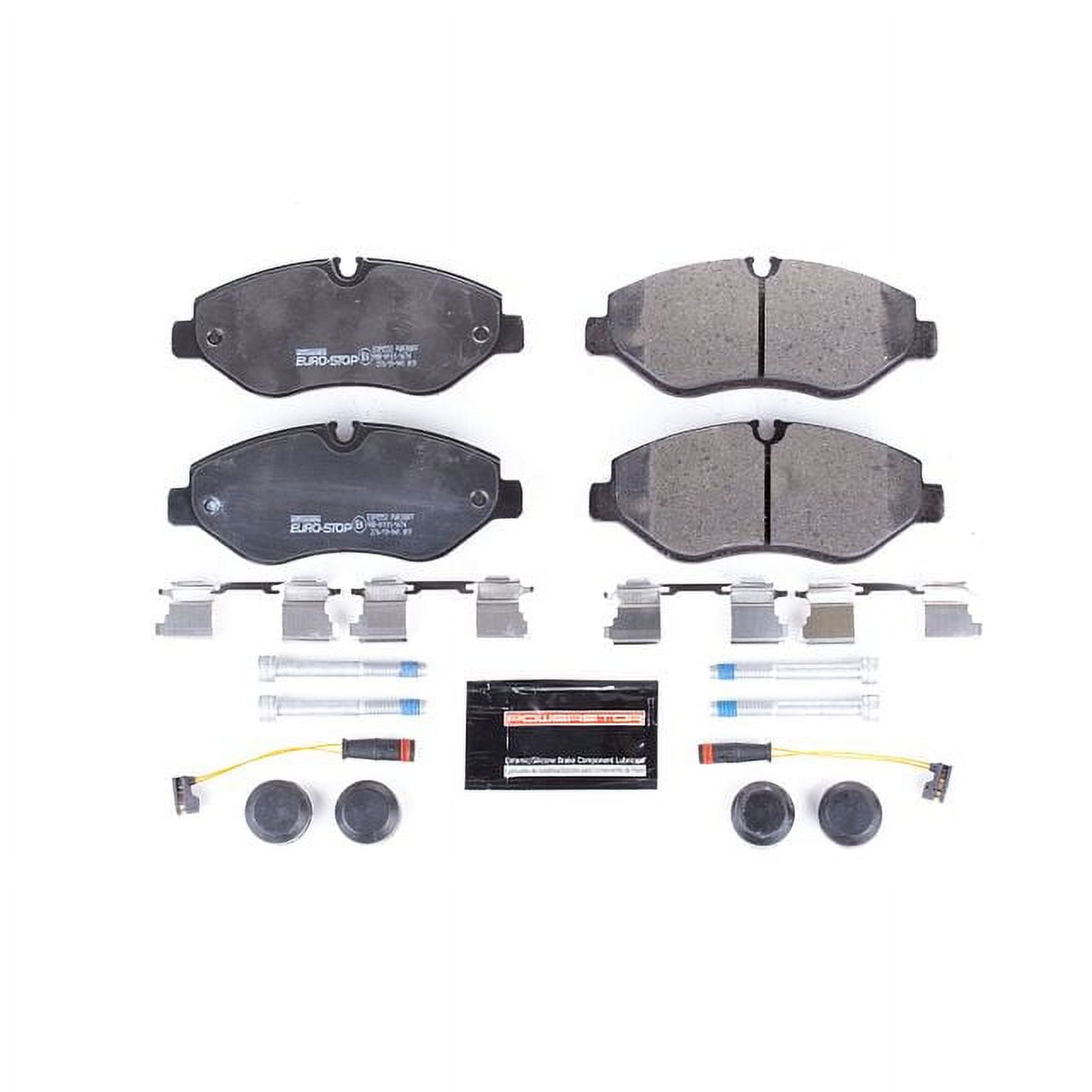 Power Stop Front Euro-Stop ECE-R90 Certified Brake Pad ESP0552
