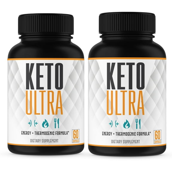 Keto Ultra – Thermogenic Fat Burner Pills– Supports Weight Loss, Fat Burn, Energy & Focus – Built for the Keto Diet – Great for Keto Beginners – 2 Month – Made in the USA