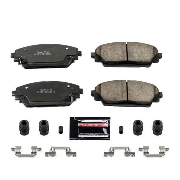 Power Stop Front Z23 Evolution Carbon-Fiber Ceramic Brake Pads Z23-1728
