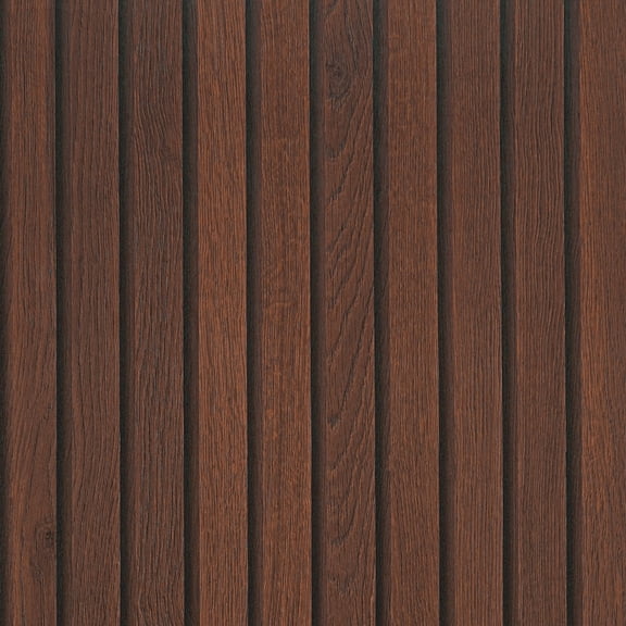 VEELIKE Dark Brown Wallpaper Peel and Stick Wallpaper for Countertops Waterproof Wooden Contact Paper for Walls Self Adhesive Faux Wall Paper Removable Vinyl Roll for Bedroom Cabinets 15.7''x118''